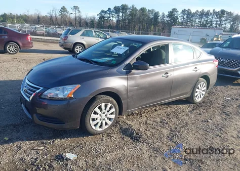 2014 Nissan Sentra Sv from USA, damaged, VIN 3N1AB7AP8EY270340